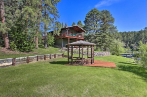 Creekside Rapid City Cabin with Deck on 30 Acres!